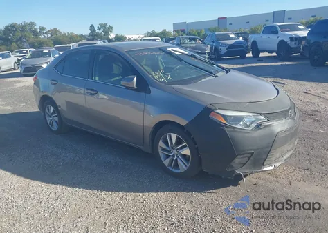 2014 Toyota Corolla Le Eco Plus из США, поврежденный, VIN 5YFBPRHE3EP041277